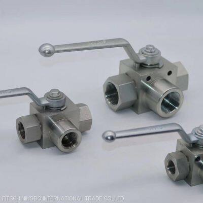 3 Way Hydraulic Ball Valve photo-3