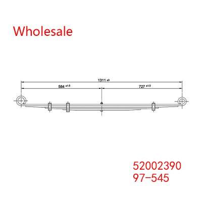 52002390, 97-545 Light Duty Vehicle Rear Wheel Spring Arm Wholesale For Jeep