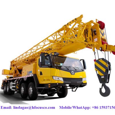 25ton 35ton 50ton Telescopic Folding Boom Truck Mounted Crane Hydraulic Truck-Mounted Crane Knuckle Boom crane On Truck