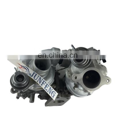 Turbo 810356 810356-0001 810357-0002 sh01-13700 turbocharger FOR Mazda CX5 6 2.2 BiTDI Bi turbo ENGINE