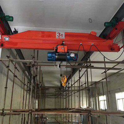 LX Suspension Single Girder Bridge Crane Light Equipment Hanging Rail on I-beam photo-2