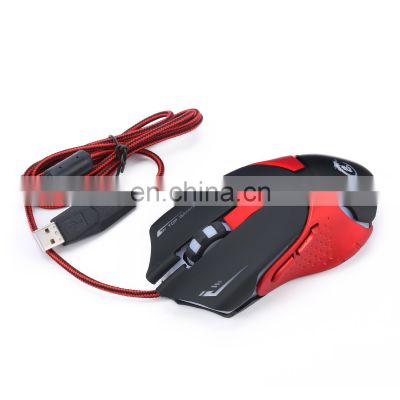 Ergonomic color wired game mouse for PC game console Optical computer mouse