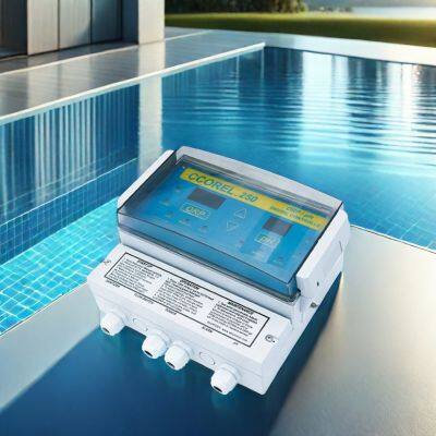 Automatic Pool Monitoring System & Water Testing Controller pH & Chlorine Detector Pool Tools & Accessories