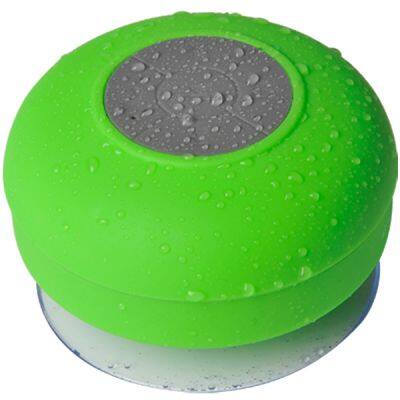 Water Proof Custom BT Music Player Built-in Microphone Handsfree Waterproof Shower Speakers with Wall Suction Cup Mini Speaker