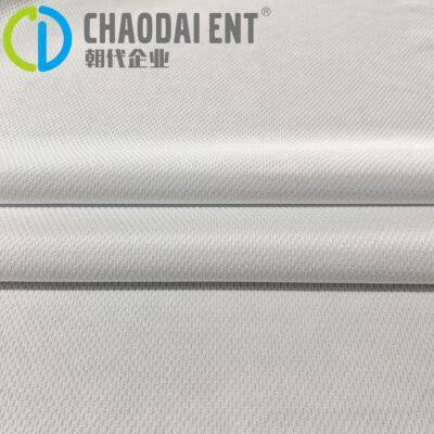 Thickened Dyed 100%RPET Recycled Polyester Knitted 75D*150D Birdseye Fabric for Sportswear Quick-drying Clothes photo-4