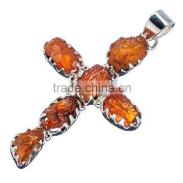 citrine PENDANT 925 Sterling Silver Pendant, SILVER JEWELRY EXPORTER,SILVER JEWELRY WHOLESALE