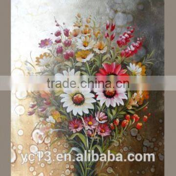 Handmade modern Still life flower painting on canvas AX-15