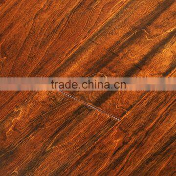 Birch Handmade Antique Engineered Solid Wood Flooring Thickness 15mm