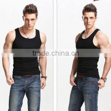 Wholesale Gym Wear For Men/Stringer Cotton Tank Tops