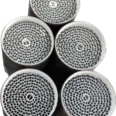 JHM-HI Motorcycle Catalytic Converter | Metal Honeycomb Catalytic Converter, Meeting Euro V Emission Standards Requirements photo-2