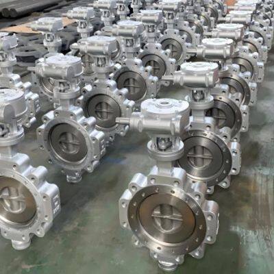 DN50-200 Cast Iron Handle Type Fire Fighting Valves Grooved Butterfly Valve
