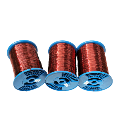 Alambre de aluminio esmaltado, cables eléctricos, alambre aislado de poliéster compuesto con poliimidamida, certificado UL ISO9001, alambre magnético para transformadores