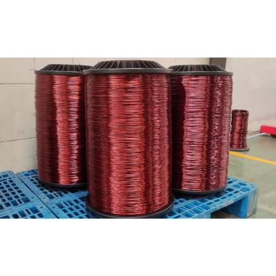 Fil d'aluminium magnétique isolé de haute qualité pour tous types de bobines magnétiques et moteurs de classe 180 200 220 240 Pays-Bas photo-6