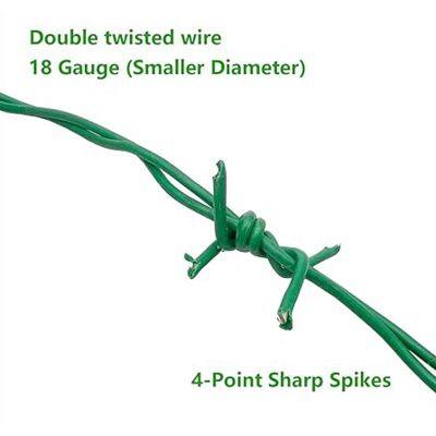 High Quality Galvanized Stainless Steel Razor Wire Fence Cheap Galvanized Barbed Wire photo-3