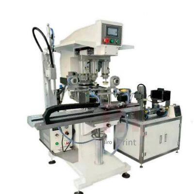Hongmei Ptfe Teflon Urinary Catheter Three-color Printing Machine, Plasma Treatment Catheter and Nasogastric Tube Identification Ring Pad Printing Machine photo-3