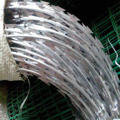 Premium Stainless Steel 304 Razor Wire Fencing - Corrosion-Resistant Safety Barrier photo-1