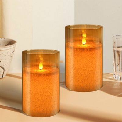 OEM/ODM Factory High Back LED Remote Timer Candles Flameless Safe Battery Candles photo-2