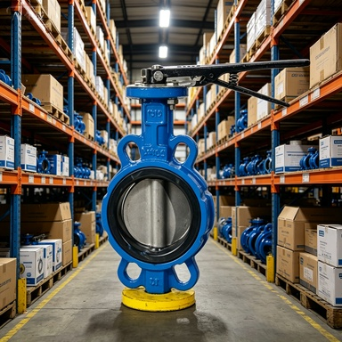 JIS F7480 Handle Operated Butterfly Valve for Marine Engine Room & Pipeline