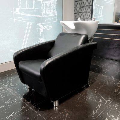 Factory Direct Sale for Hair Salon Salon Wash Basin and Chair With Head Spa Shampoo Bed and Multifunction Massage Shampoo Chair photo-3