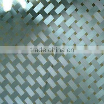 perforated stainless steel plate(widely used in decoration)