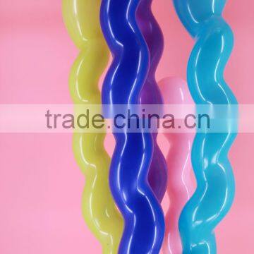 Latex Balloons Wholesale Screw Shaped Custom Latex Balloons Cheap for Kids Toy