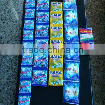 HOT 30G sachet africa detergent laundry powder