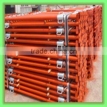 High strength 1-8m powder coated adjustable u-head shoring prop