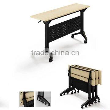 Metal Leg Flex Wooden Yes Folded Table