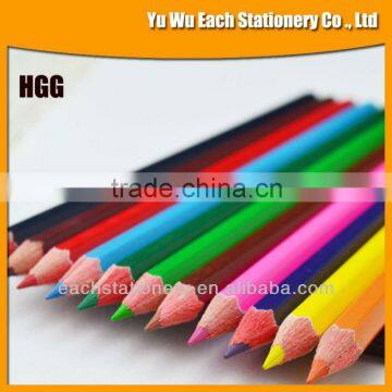 7 inch12color red wood personalized colored pencils