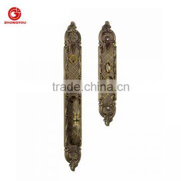 zinc alloy door handle door lock of hardware D-555 AB
