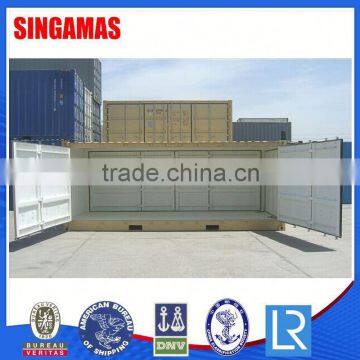 One Two Side Open Side Container Booth