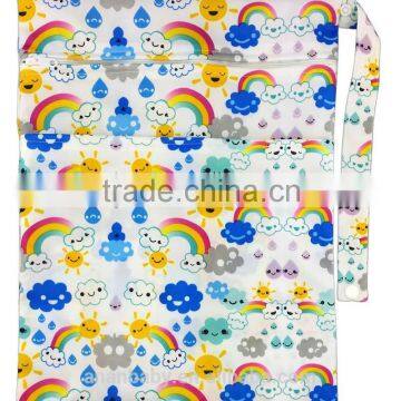 Wholesale Cloth Diaper Bag Waterproof Eco-Friendly Baby Diaper Nappy Bag photo-6