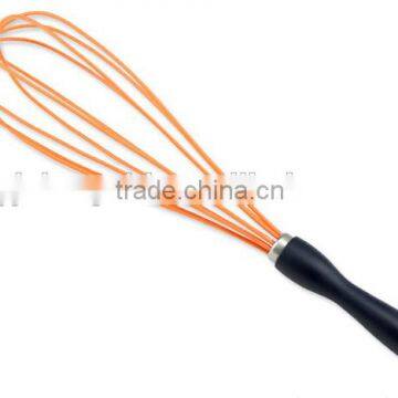 Hot Sale Colorful Silicone Whisk With PP Handle Silicone Kitchen Utensils for Blending, Whisking, Beating & Stirring photo-5