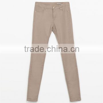 Ladies fashion long skinny pants