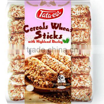 Chinese Uncle Pop snack 400g cereals wheat cracker