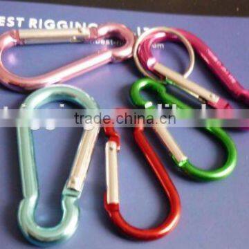 Best Rigging Quick Relase Hook Color Safety Aluminum Snap Hook Carbine Type photo-4