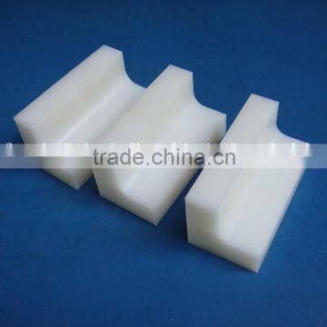 China Supllier Cnc Machined Engineering Plastic Polyethylene pe Linear Guide Rail photo-4