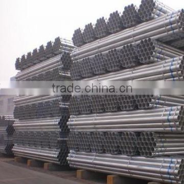 Pre-Galvanized steel tubes