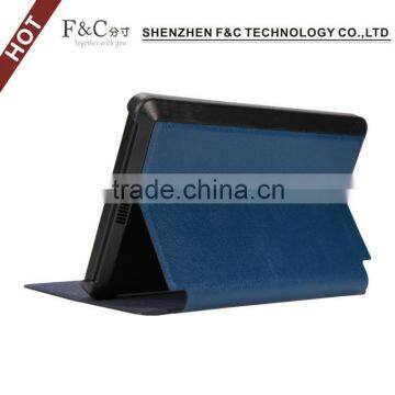 2014 new arrival leahter case with card slot for amazon kindle fire hd 6 inch