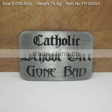 Wholesale Custom Made Metal Belt Pin Buckle Racing Seat Metal Belt Buckle photo-3