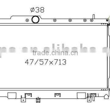 Aluminum Radiator(suitable For: Legacy 98- DPI: 2450 MT)