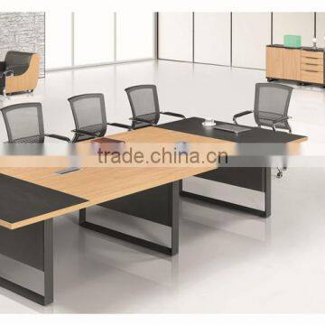 Luxury stainless steel MDF modular conference room table