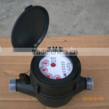 Brass(plastic) body rotary piston volumetric type cold water meter