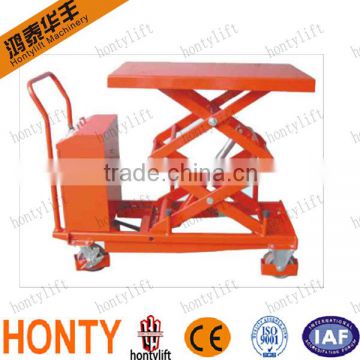 Hot sell Movable Manual or Electric Motor scissor trolley