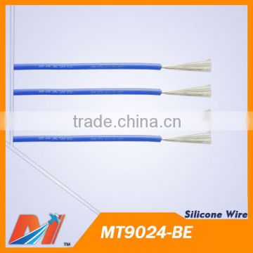 Maytech Insulated power silicon wire 24awg High flexible silicone cable BLUE color