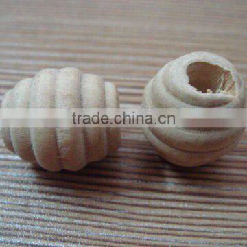 16mm natural fashion wood ball