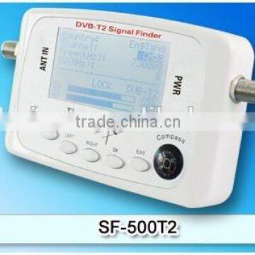 New professional portable DVB-T2 signal finder DVB-T signal level meter terrestrial meter SF-500T2
