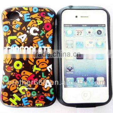 stylish mobile phone back cover and cute mobile phone cover 4S