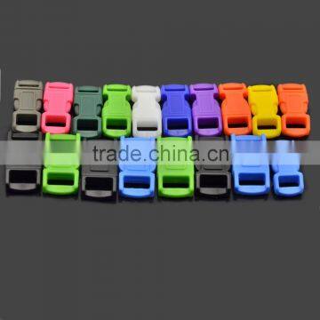 Wholesale Hot New 3/8 Side Quick Release Camo Plastic Flat Whistle Buckle for Paracord Bracelet photo-3