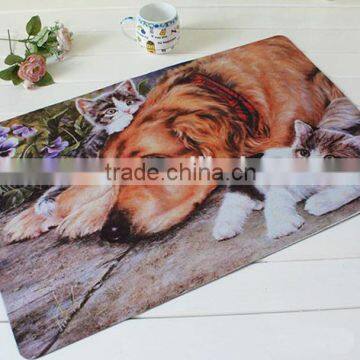 2015 PVC printed carpet, mat, rug, cushion